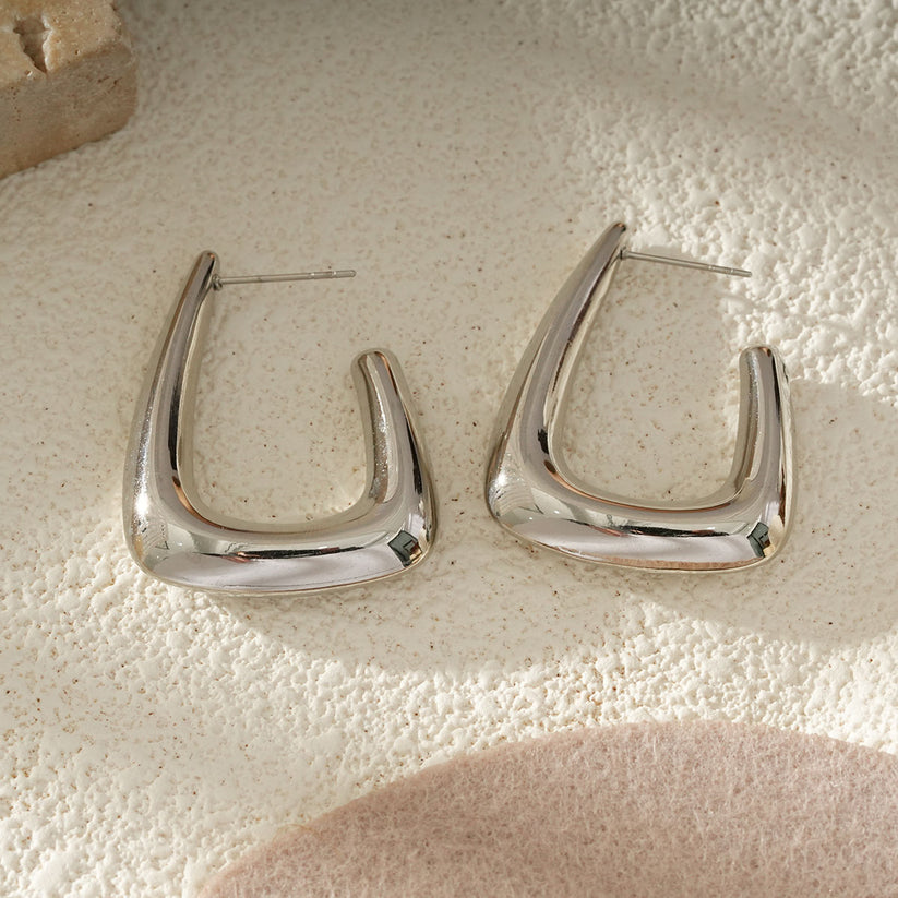 Boucles d'Oreilles VEYRA Argentées
