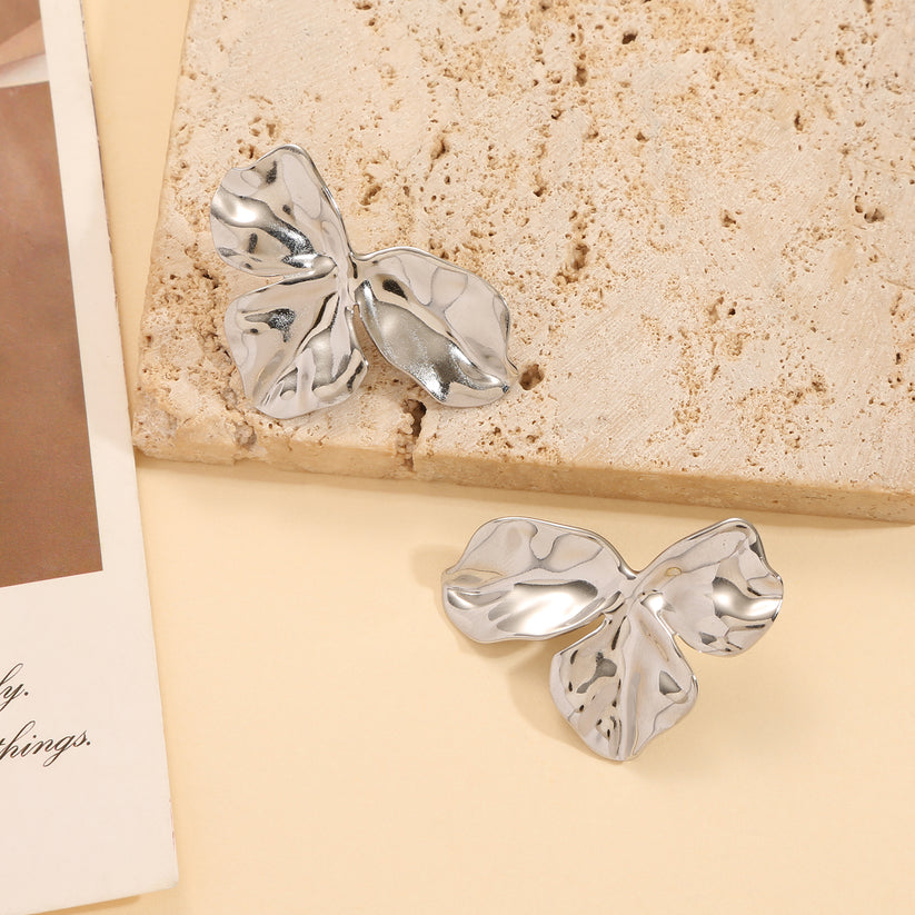 Boucles d'Oreilles MAYA Argentées